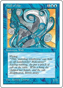 [113]【JP】大気の壁/Wall of Air【4ED】[U][青]