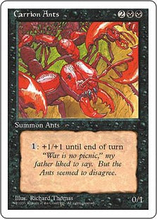 [125]【JP】屍肉蟻/Carrion Ants【4ED】[U][黒]