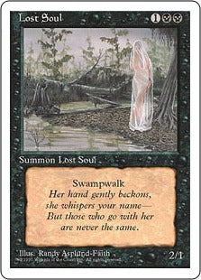 [145]【JP】迷える魂/Lost Soul【4ED】[C][黒]