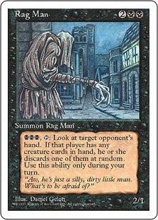 [155]【EN】人さらい/Rag Man【4ED】[R][黒]