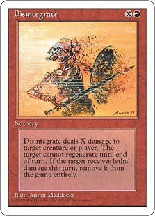 [185]【JP】分解/Disintegrate【4ED】[C][赤]