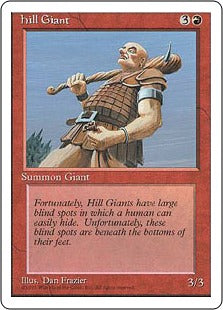 [201]【EN】丘巨人/Hill Giant【4ED】[C][赤]