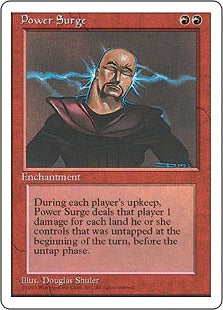 [216]【JP】魔力の奔流/Power Surge【4ED】[R][赤]