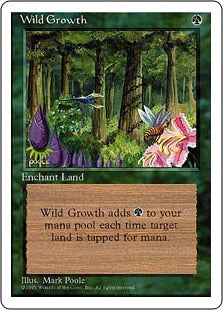[289]【EN】繁茂/Wild Growth【4ED】[C][緑]
