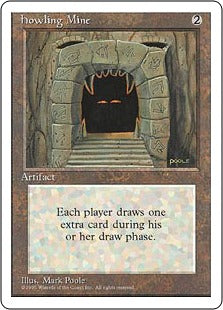 [325]【EN】吠えたける鉱山/Howling Mine【4ED】[R][茶]