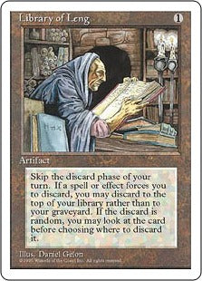[333]【JP】レンの書庫/Library of Leng【4ED】[U][茶]