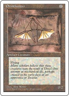 [341]【JP】羽ばたき飛行機械/Ornithopter【4ED】[U][茶]