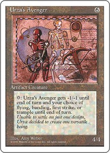 [355]【EN】ウルザの報復者/Urza's Avenger【4ED】[R][茶]