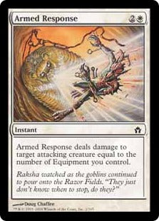 [002]【EN】【FOIL】武力対応/Armed Response【5DN】[C][白]