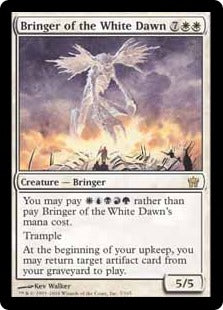 [007]【EN】【FOIL】白の夜明けの運び手/Bringer of the White Dawn【5DN】[R][白]