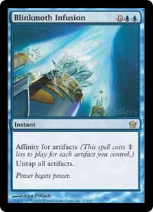 [025]【EN】【FOIL】ちらつき蛾の注入/Blinkmoth Infusion【5DN】[R][青]