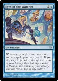 [030]【EN】【FOIL】見張る者の目/Eyes of the Watcher【5DN】[U][青]