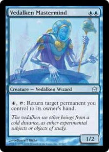 [040]【EN】【FOIL】ヴィダルケンの黒幕/Vedalken Mastermind【5DN】[U][青]