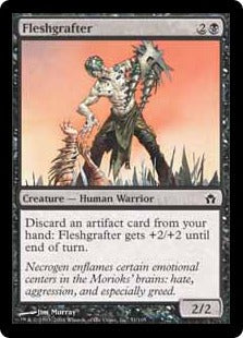 [051]【EN】【FOIL】肉体を継ぐ者/Fleshgrafter【5DN】[C][黒]
