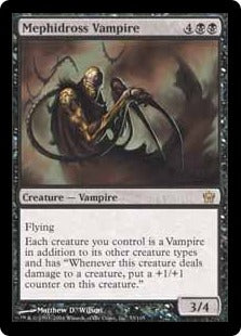[053]【EN】メフィドロスの吸血鬼/Mephidross Vampire【5DN】[R][黒]