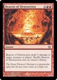 [061]【EN】【FOIL】破壊の標/Beacon of Destruction【5DN】[R][赤]