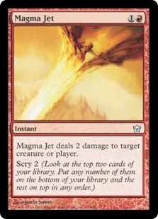[073]【EN】【FOIL】マグマの噴流/Magma Jet【5DN】[U][赤]