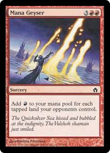 [075]【EN】【FOIL】マナ噴出/Mana Geyser【5DN】[C][赤]