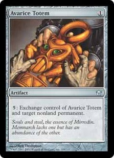 [104]【EN】強欲のトーテム像/Avarice Totem【5DN】[U][茶]