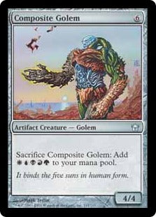 [111]【EN】合成ゴーレム/Composite Golem【5DN】[U][茶]