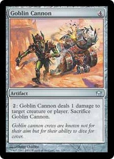 [125]【EN】【FOIL】ゴブリンの大砲/Goblin Cannon【5DN】[U][茶]