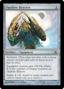 [141]【EN】オパールの腕甲/Opaline Bracers【5DN】[C][茶]