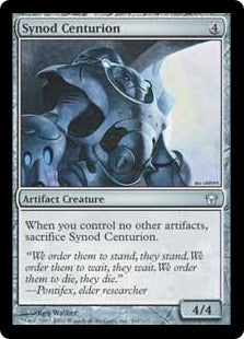 [161]【EN】【FOIL】教議会の戦隊長/Synod Centurion【5DN】[U][茶]