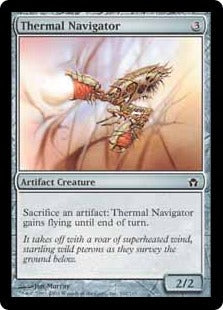 [162]【EN】【FOIL】熱風の操縦者/Thermal Navigator【5DN】[C][茶]