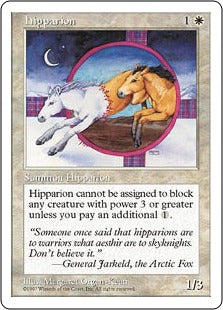 [034]【EN】ヒッパリオン/Hipparion【5ED】[C][白]