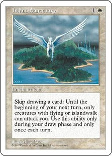 [039]【JP】孤島の聖域/Island Sanctuary【5ED】[R][白]