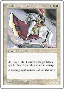 [048]【JP】聖なる灯火の騎士団/Order of the Sacred Torch【5ED】[R][白]