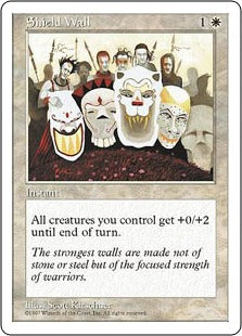 [063]【JP】盾の壁/Shield Wall【5ED】[C][白]