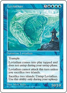 [098]【JP】リバイアサン/Leviathan【5ED】[R][青]