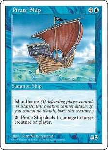 [109]【JP】海賊船/Pirate Ship【5ED】[R][青]