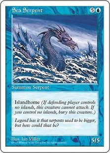 [118]【EN】大海蛇/Sea Serpent【5ED】[C][青]