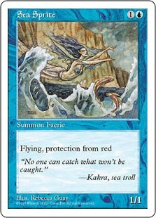 [120]【EN】シー・スプライト/Sea Sprite【5ED】[U][青]