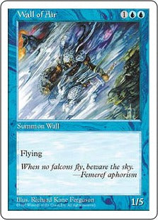 [135]【EN】大気の壁/Wall of Air【5ED】[U][青]