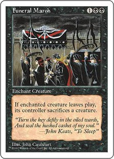 [164]【EN】葬列/Funeral March【5ED】[C][黒]