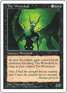 [197]【EN】卑劣なる者/The Wretched【5ED】[R][黒]