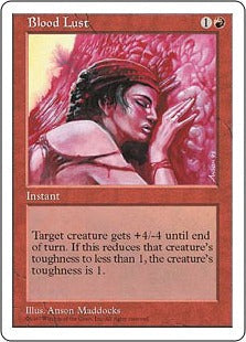 [212]【JP】血の渇き/Blood Lust【5ED】[C][赤]