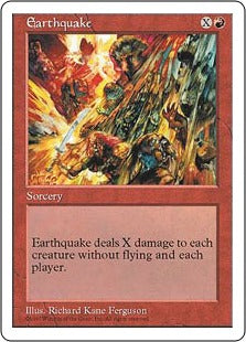 [223]【JP】地震/Earthquake【5ED】[R][赤]