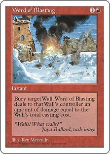 [276]【JP】倒壊の言葉/Word of Blasting【5ED】[U][赤]