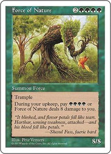 [294]【EN】大地の怒り/Force of Nature【5ED】[R][緑]