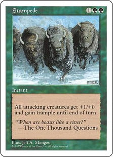 [327]【EN】スタンピード/Stampede【5ED】[R][緑]