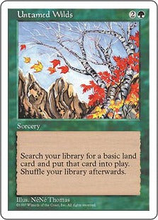 [335]【JP】荒々しき自然/Untamed Wilds【5ED】[U][緑]