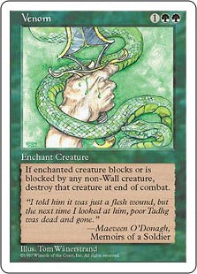 [336]【JP】毒牙/Venom【5ED】[C][緑]