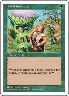 [342]【JP】繁茂/Wild Growth【5ED】[C][緑]