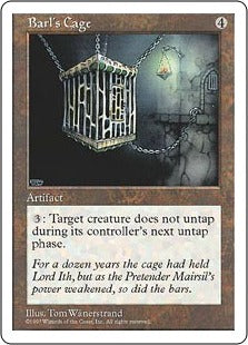 [352]【EN】バールの檻/Barl's Cage【5ED】[R][茶]