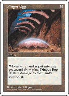 [364]【EN】不明の卵/Dingus Egg【5ED】[R][茶]