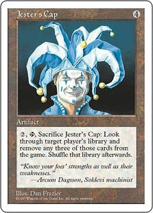 [385]【JP】道化の帽子/Jester's Cap【5ED】[R][茶]